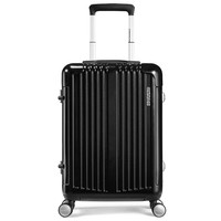 AMERICAN TOURISTER 美旅 PC拉杆箱 ALVA BB5 哑光黑色 21英寸