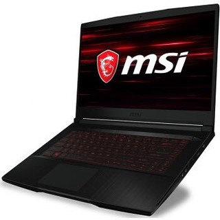 微星(msi)侠客GF63 15.6英寸轻薄窄边框游戏本笔记本电脑  十代i5/1650TiMQ/8G/512固态