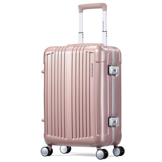 AMERICAN TOURISTER 美旅 PC拉杆箱 ALVA BB5 玫瑰金色 21英寸