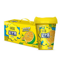 yili 伊利 味可滋  果汁茶饮料 青青橘柠 250ml*8盒 整箱装