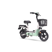 AIMA 爱玛 小蜜豆 电动车 TDT1109Z 48V12AH铅酸电池 牛油果绿/星空白