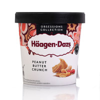 Häagen·Dazs 哈根达斯 冰淇淋组合装 2口味 460ml*4桶（草莓口味460ml*2桶+花生酱口味460ml*2桶）