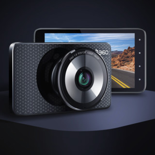 360 G600 行车记录仪 单镜头 升级4G版 黑色