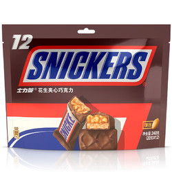 SNICKERS 士力架 花生夹心巧克力 240g