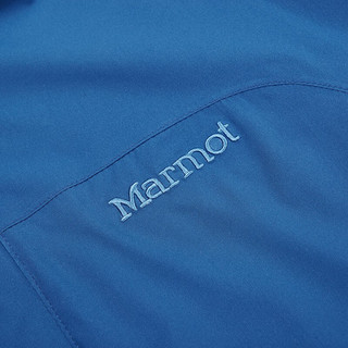 Marmot 土拨鼠 男子冲锋衣 R50180-3843 午夜蓝 XXL