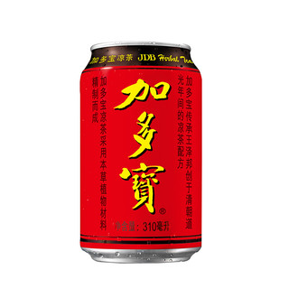 JDB 加多宝 凉茶植物饮料 310ml*24听