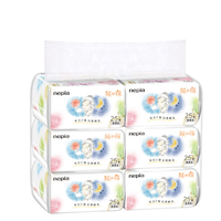nepia 妮飘 无香型干湿两用抽纸 25抽*6包 150*200mm