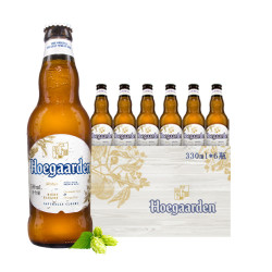 Hoegaarden 福佳 小麦白啤酒 330ml*6瓶
