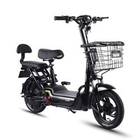 TAENT 踏浪 小爱米 电动车 TDT123Z 48V12AH铅酸电池 油光黑