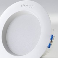 百亿补贴： OPPLE 欧普照明 嵌入式led筒灯 暖白光 3w