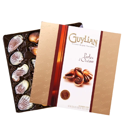 GUYLIAN 吉利莲 金贝壳巧克力礼盒 250g