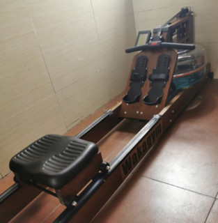 wakagym 哇咖 划船机 复古色 进口橡木 聚能款