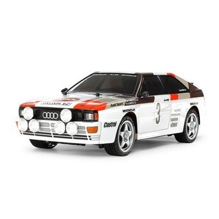 TAMIYA 田宫 1:10奥迪Audi Quattro Rally A2 入门平跑遥控