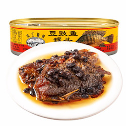 珠江桥 原味豆豉鱼罐头150g 中粮出品 *5件