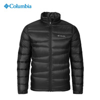 哥伦比亚Columbia秋冬户外男装防水热能900蓬白鹅绒羽绒服
