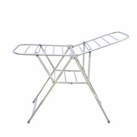 Hotata 好太太 D-2007 不锈钢落地折叠晒衣架 1250*890mm 银色