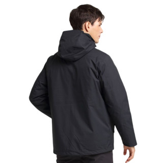 Jack Wolfskin 狼爪 ACTIVE OUTDOOR系列 男子冲锋衣 5119612-6000 黑色 L
