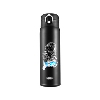 THERMOS 膳魔师 哆啦A梦系列 TCMD-501S-DRM002 保温杯 500ml 黑色