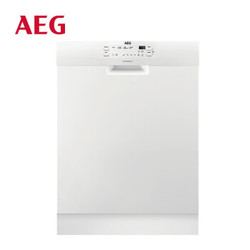 AEG 欧洲原装进口 13套大容量独立式嵌入式两用洗碗机家用  自动开门烘干 FFB41600ZW