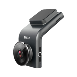 360 G300pro 行车记录仪 单镜头 64GB 黑灰色+降压线