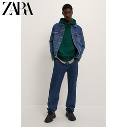 ZARA 04454400427 男士牛仔夹克外套 