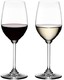 Riedel 礼铎 葡萄酒系列仙粉黛玻璃杯，一对，透明