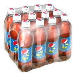 百事可乐 Pepsi 清柠味 汽水 碳酸饮料 500ml*12瓶 *3件