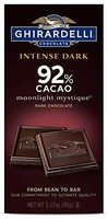 Ghirardelli 巧克力*深色棒，Twilight Delight 72% 可可可，3.5 盎司块 Ghirardelli Chocolate Intense Dark Bar, Sea Salt Soiree, 3.5 Ounce  12份