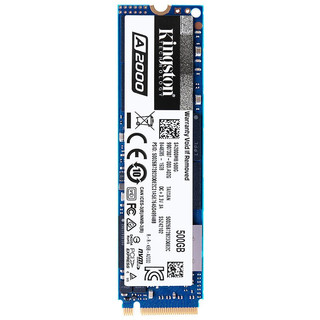 Kingston 金士顿 A2000 NVMe M.2 固态硬盘 500GB（PCI-E3.0）