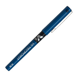 PILOT 百樂 BX-V5 拔帽中性筆 藍黑色 0.5mm 單支裝