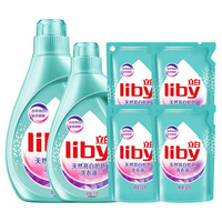 Liby 立白 天然亮白护色洗衣液 2kg+1kg+500g*4袋