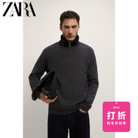 ZARA 新款 男装 美丽诺羊毛针织衫毛衣 07148361801