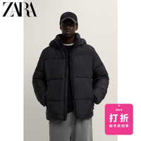 ZARA 新款 男装 冬季山峦印花棉服夹克外套 05320360800