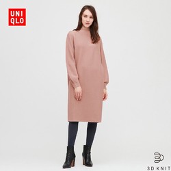 UNIQLO 优衣库 429449 灯笼袖连衣裙