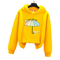 Nan ji ren 南极人 女童印花连帽长袖卫衣 雨伞款