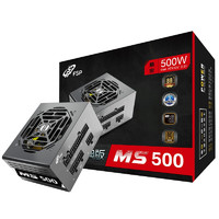 FSP 全汉 经典版MS 500 铜牌（85%）无模组线版SFX电源 500W