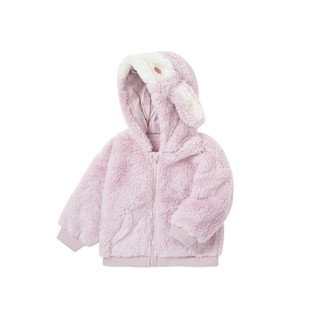 迷你巴拉巴拉儿童外套2020冬装男童女童秋冬加绒羊羔毛保暖外套