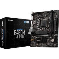 MSI 微星 B460M A PRO MATX主板（intel LGA1200、B460）