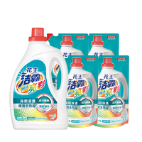 Attack 洁霸 亮彩洗衣液 3kg+1.5kg*4袋