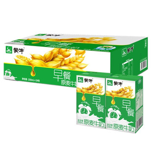 MENGNIU 蒙牛 早餐原麦牛奶 250ml*24盒