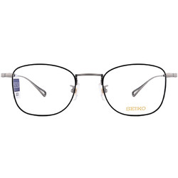 SEIKO 精工 H03097 纯钛超轻眼镜架+1.60防蓝光镜片