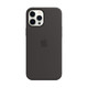 Apple iPhone 12 Pro Max 专用原装Magsafe硅胶手机壳 保护壳 - 黑色