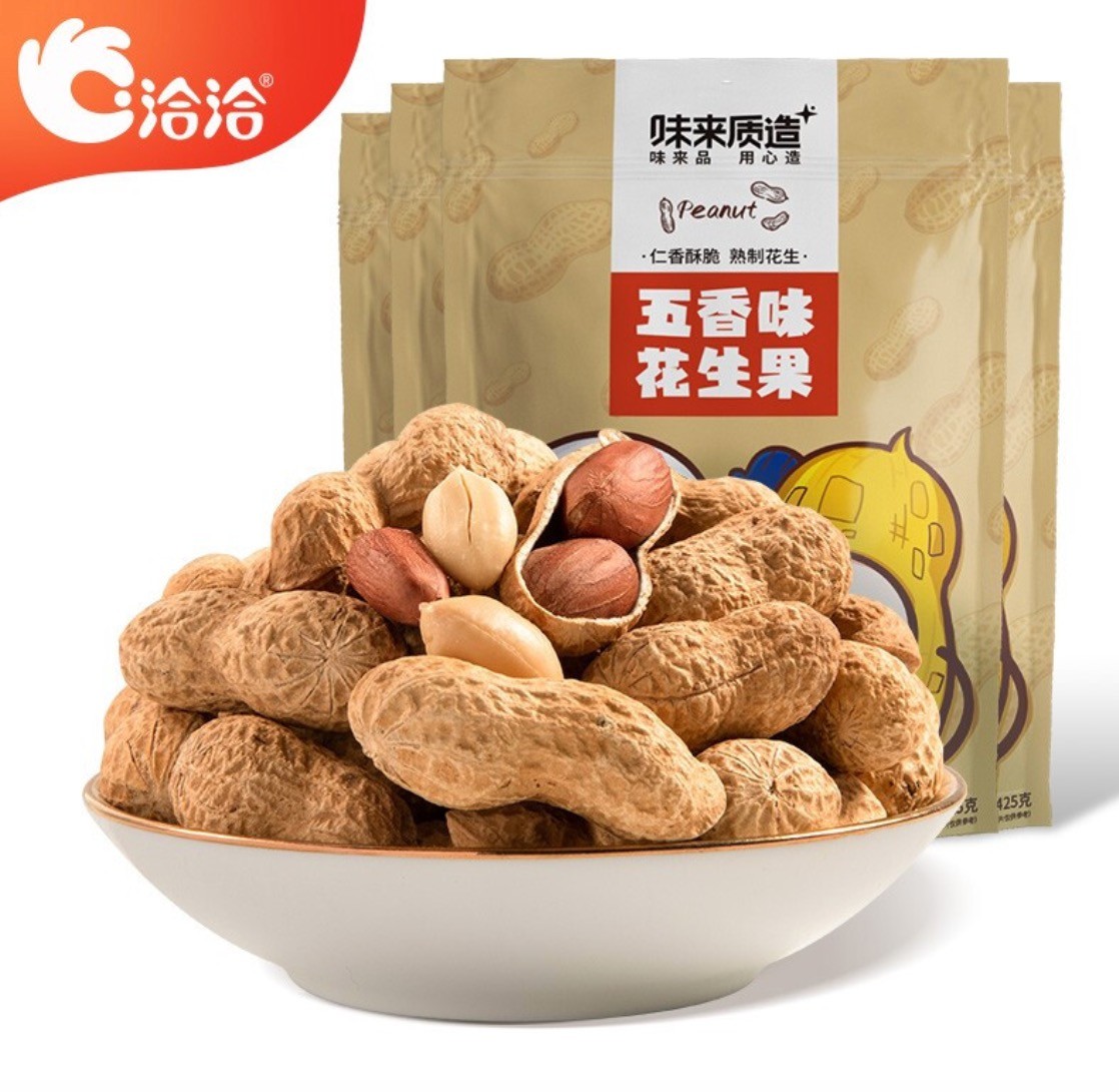 有券的上: chacheer 洽洽 五香味花生 425g