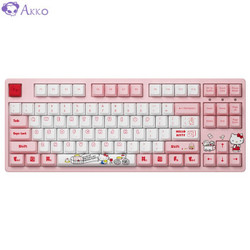 AKKO 3087 Hello Kitty合作款 机械键盘 游戏键盘 电竞 女性 有线键盘