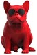 法国Jarre 斗牛犬便携蓝牙音箱 潮流配色红色，HD1，大号