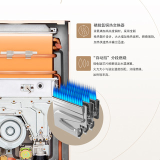 NORITZ 能率 JSQ31-D2Q零冷水16升燃气热水器即热式恒温家用强排式