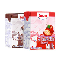 MUH 甘蒂牧场 牛奶组合装 2口味 200ml*12盒*2箱（草莓味+巧克力味）
