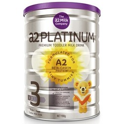 澳洲a2 新西兰Platinum 白金版 婴幼儿配方奶粉3段 900g（1-3岁）宝宝适用*3罐