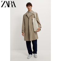 ZARA  00029305710 男士轻薄中长款风衣外套