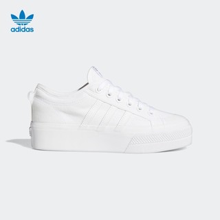 adidas 阿迪达斯 三叶草 NIZZA PLATFORM W FV5321 女士休闲运动鞋